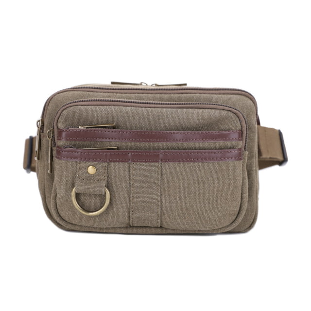 Jessie & James Klamath Canvas CCW Waist Bag Olive  OL - Jessie & James
