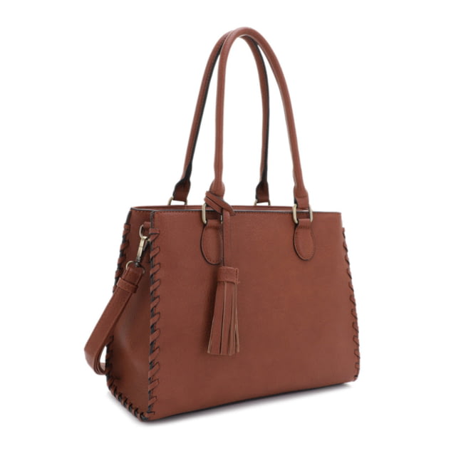 Jessie & James Lioness Concealed Carry Satchel Bag Brown  BR - Jessie & James