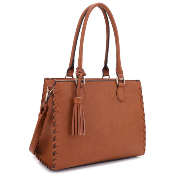Jessie & James Lioness Concealed Carry Satchel Bag Tan  TN - Jessie & James
