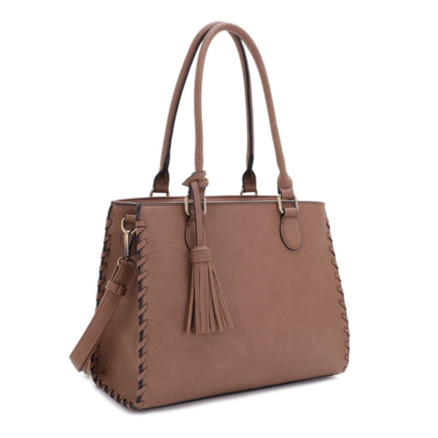 Jessie & James Lioness Concealed Carry Satchel Bag Sand  SD - Jessie & James