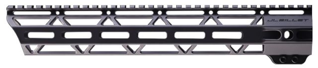 JL Billet Angle Cut AR-10 M-Lok Handguard Low Profile .308 12.8 inch Black - Jl Billet