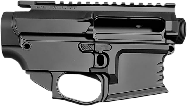 JL Billet AR-15 80percent Upper and Lower Receiver Matched Set Ambidextrous Type III Hardcoat Anodized Black - Jl Billet
