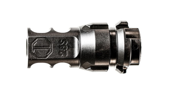 JMac Customs 2C 1/2-28 2-Port Muzzle Brake with Keymount Black - Jmac Customs