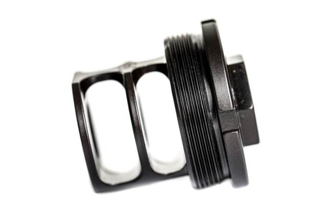 JMac Customs 2C 14-1LH Muzzle Brake with Bravo Suppressor Mount Black Nitride Black - Jmac Customs