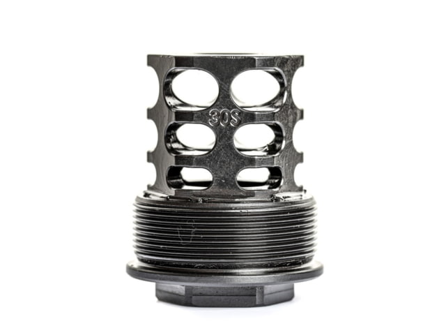 USED JMac Customs 360 5/8-24 X12 Muzzle Brake with Alpha Suppressor Mount Black Nitride Black  EDEMO1 Used Condition Like New Inspect - Jmac Customs