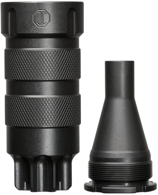 JMac Customs FRD-28S Flash Reduction Device w/ Cone Black 9mm - Jmac Customs