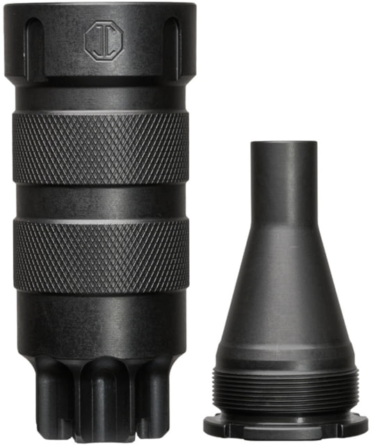 JMac Customs FRD-30S Flash Reduction Device w/ Cone Black 5.56 - Jmac Customs