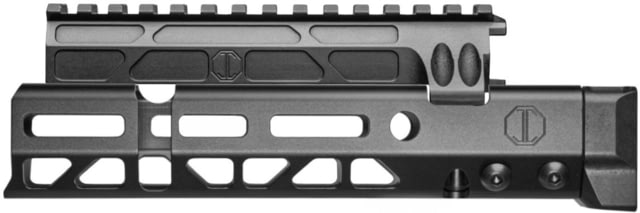 JMac Customs MMS 8in AK Handguard w/ Sling Loop Cut / Romanian Draco Gas Tube Black HGAKM80LHGA - JMac Customs
