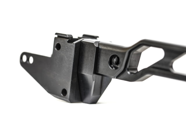 JMac Customs Non-Folding Stock/Brace Mount for MRKT Trunnion Hardcoat Anodized Black - Jmac Customs