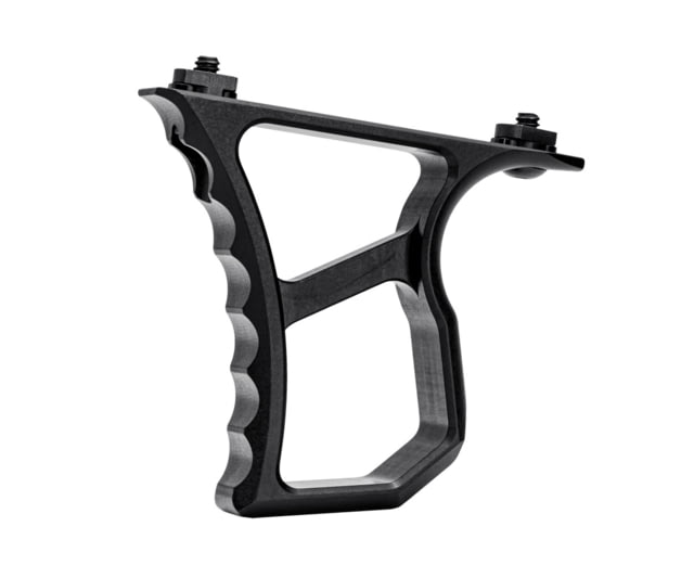 JMac Customs  MLOK Skeleton Forward Grip Hard Coat Anodized Black - Jmac Customs