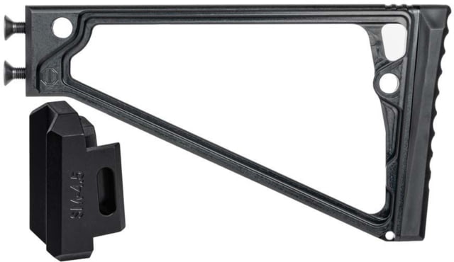 JMac Customs TS-8 for 4.5mm Folding AKs w/  Folding Mech Black - Jmac Customs