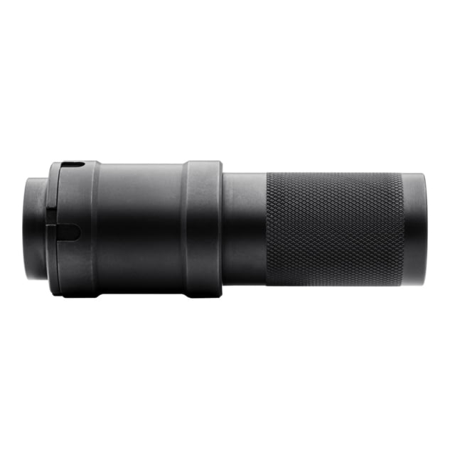 JMac Customs Zero-24F-X37 Muzzle Device Fits BDS-37-EXT 24-1.5RH/1.375-24 Thread Black