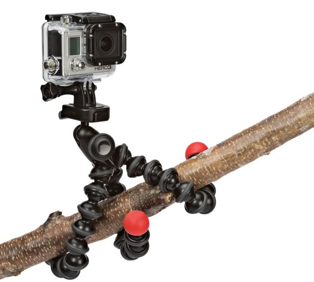 JOBY GorillaPod Action Tripod with Mount for GoPro Black/Red - Joby