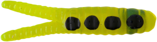 Johnson Jig Nickel Blade 1 1/2in 1/8oz 3 Pack Chartreuse/Black Spots