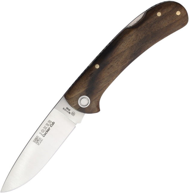 Joker Knives Cocker Cub Lockback Walnut JKR - Joker Knives