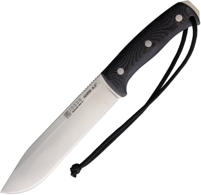 Joker Knives Nomad 6.5 Black Micarta Kydex JKR - Joker Knives