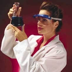 Jones & Co Goggles Full Vis Scr Vent Red - Jones & Co