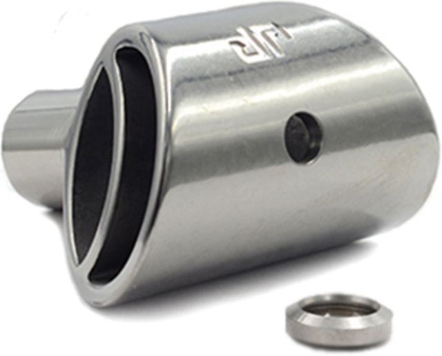JP Enterprises Dual Chamber Recoil Eliminator Silver