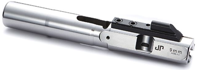 JP Enterprises EnhancedBolt Bolt Carrier Group BCG 9mm Polished SS Finish Short Stroke Compatible Silver - Jp Enterprises