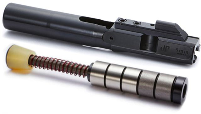 JP Enterprises EnhancedBolt Bolt Carrier Group BCG 9mm QPQ Finish Short Stroke Heavy SCS System JPSCS2-9SS-5H2 - 2 Tungsten/ 3 Steel Masses Black - Jp Enterprises