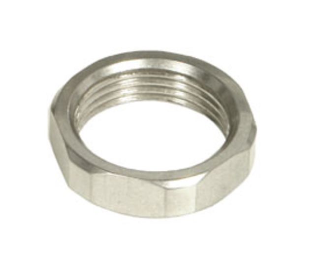 JP Enterprises Jam Nut 5/8X24 .750 Stainless Silver - Jp Enterprises