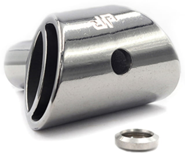JP Enterprises Recoil eliminator dual chamber Brushed Stainless 5/8x24 TPI .750 Nut - Jp Enterprises