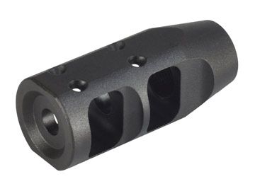 JP Enterprises Tactical Compensator 1.2x2.75in Black Teflon 1/2x28 TPI .875 Diameter - Jp Enterprises