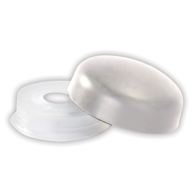 JR Products Screw Covers, White, Pack of 14, 20375
