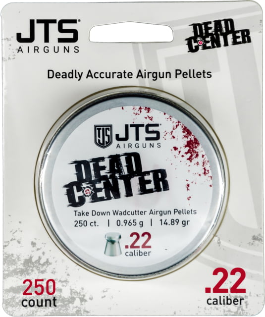 Jts Group Jts Pellets Dead Center .22 Wadcutter 14.89 Gr. 250ct - Jts Group