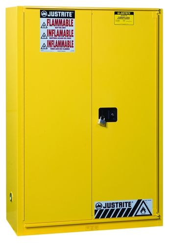 Justrite Cabinet Flr Flam Bi-fld 45gl  Unit EA