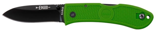KA-BAR Knives Jarosz Beartooth Folding Knife 3.44in 5Cr15 Clip Point G10 Black/Grey - Ka-Bar Knives