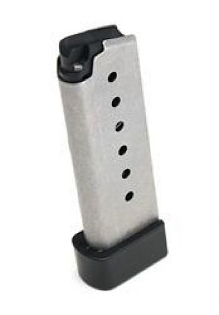 r Magazine 380ACP 7 Round Grip Extension Stainless Steel Ammo