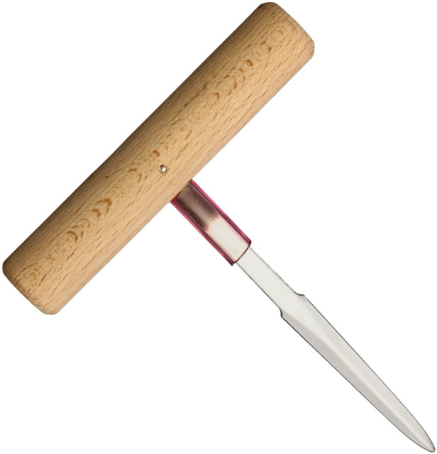 Kanetsune Oyster Knife T Handle Brown wood T-handle - Kanetsune