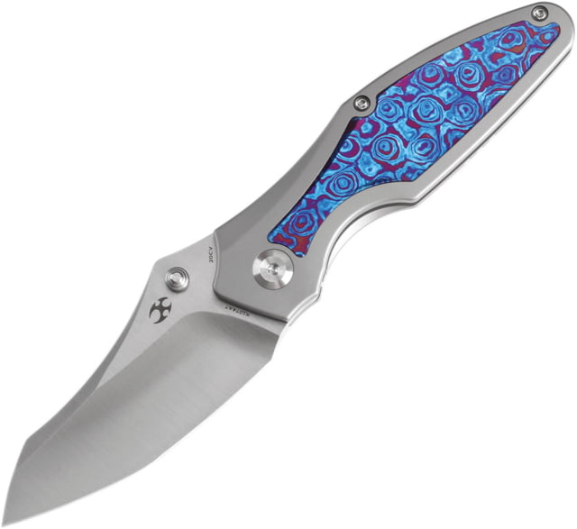 Kansept Knives Baba Yaga Framelock Timascus - Kansept Knives