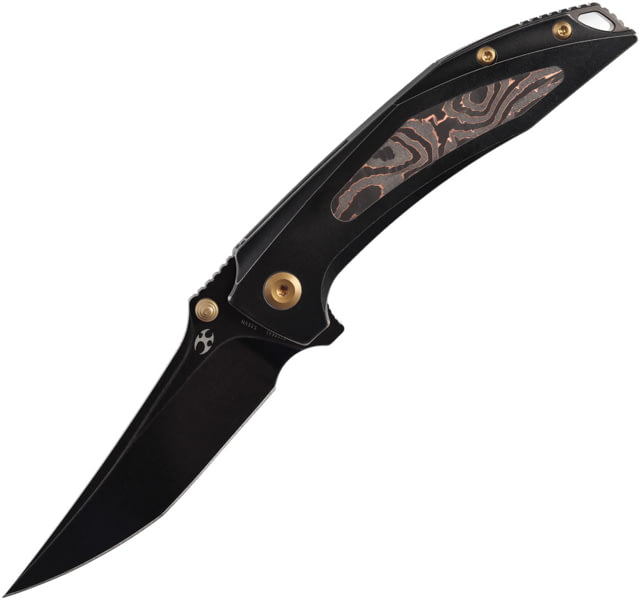 Kansept Knives Baku Linerlock Black Copper - Kansept Knives