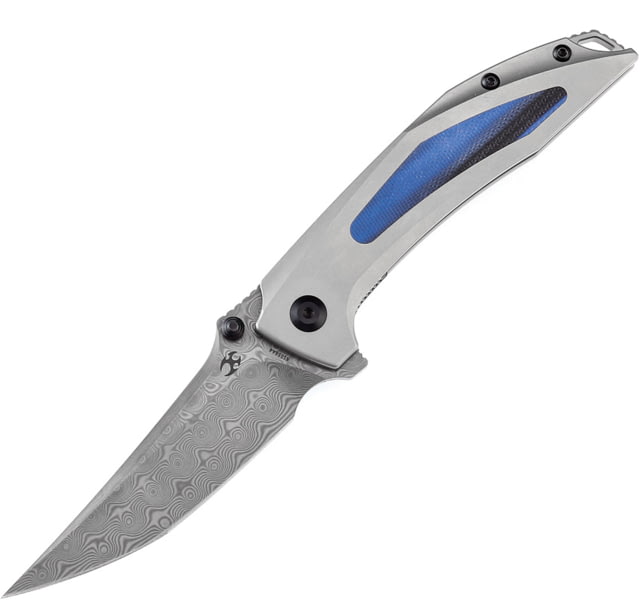 Kansept Knives Baku Linerlock Blk/Blue G10 - Kansept Knives