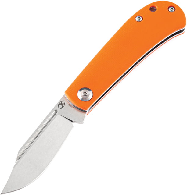 Kansept Knives Bevy Folder Orange G10 - Kansept Knives