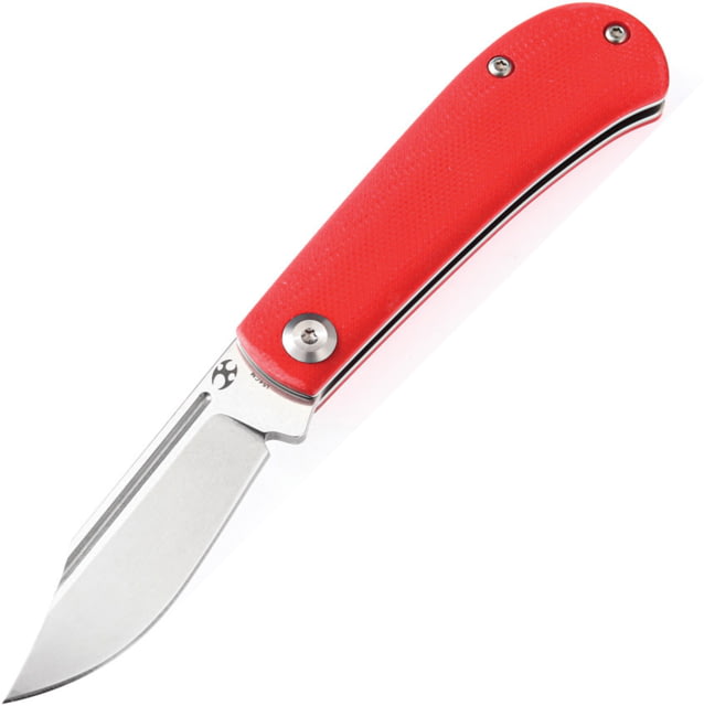 Kansept Knives Bevy Slip Joint Red G10 Knife - Kansept Knives
