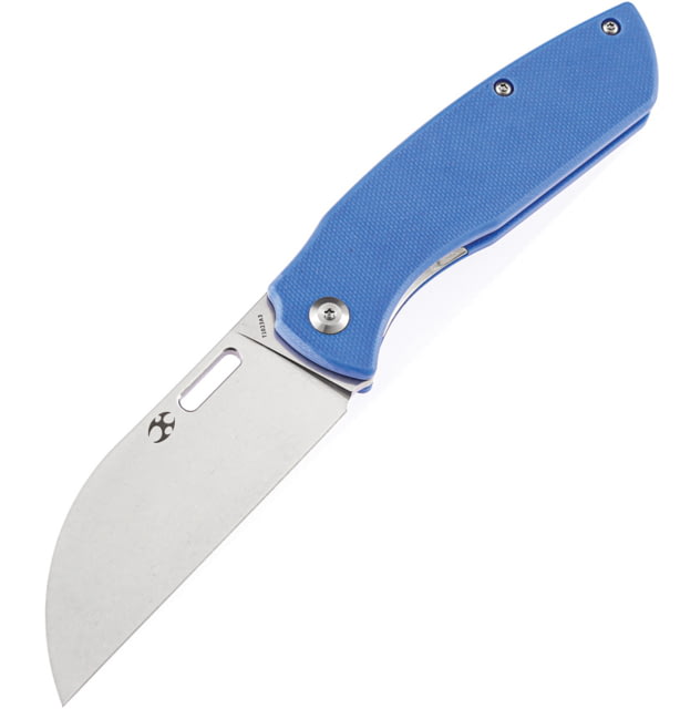 Kansept Knives Convict Linerlock 3.25 in Folding Knife Blue G10