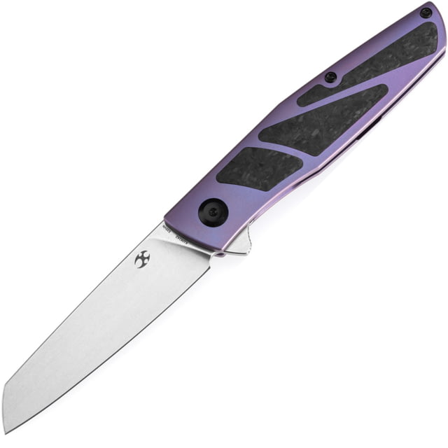 Kansept Knives Cru Framelock Purple Ti - Kansept Knives