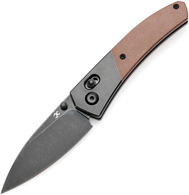 Kansept Knives Dako Crossbar Lock Brn Mic - Kansept Knives