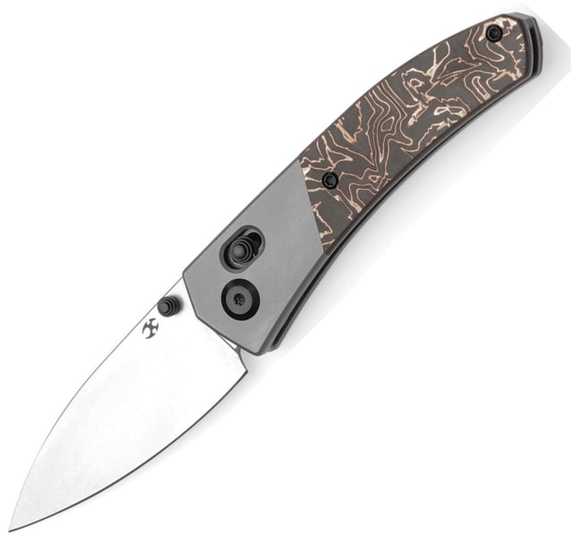 Kansept Knives Dako Crossbar Lock CopperCF - Kansept Knives