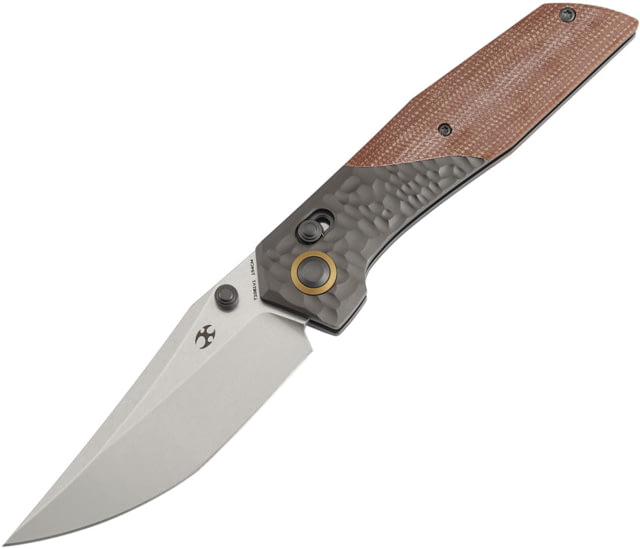 Kansept Knives Deadite Crossbar Lock Brn Mic - Kansept Knives