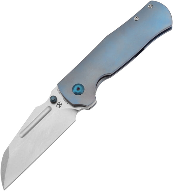 Kansept Knives Dreadnaught Framelock Blue - Kansept Knives