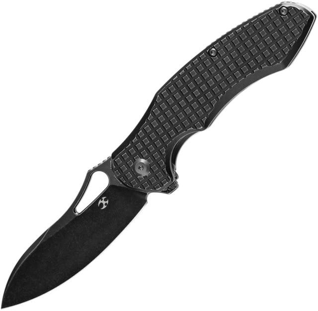 Kansept Knives Echis Framelock Black Frag - Kansept Knives