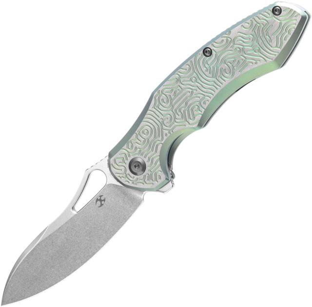 Kansept Knives Echis Framelock Green - Kansept Knives