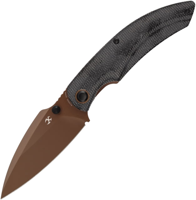 Kansept Knives Falk Linerlock Blk Mic - Kansept Knives
