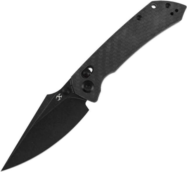 Kansept Knives Fenrir Crossbar Lock Twill CF - Kansept Knives
