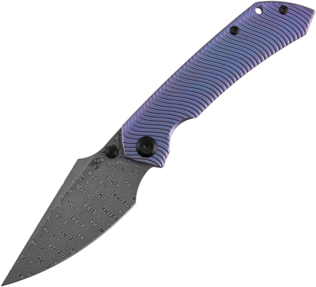 Kansept Knives Fenrir Framelock Damascus PPL - Kansept Knives