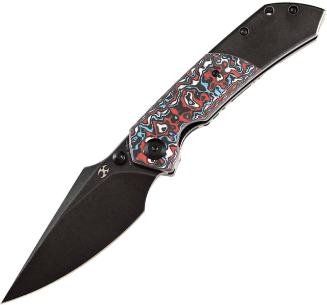 Kansept Knives Fenrir Linerlock Red/Blk CF - Kansept Knives